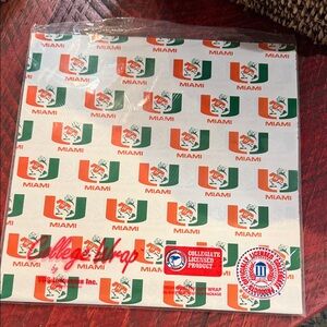 Miami Collegiate wrapping paper